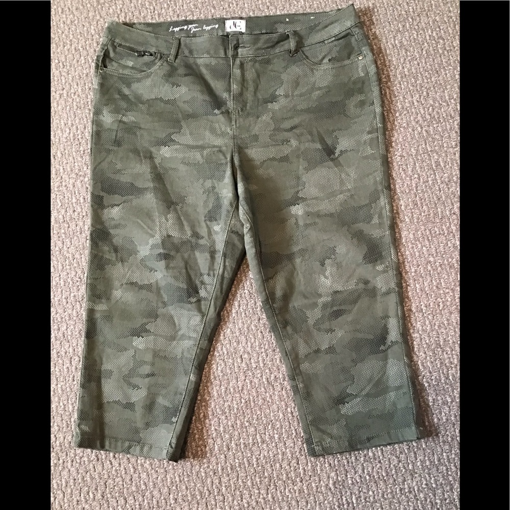 Plus Size Pennington’s D/C Jeans Capris